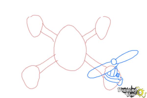 600x400 How To Draw A Drone - Drone Sketch