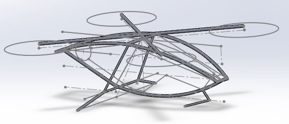 583x251 One Man Drone 3d Sketches - Drone Sketch