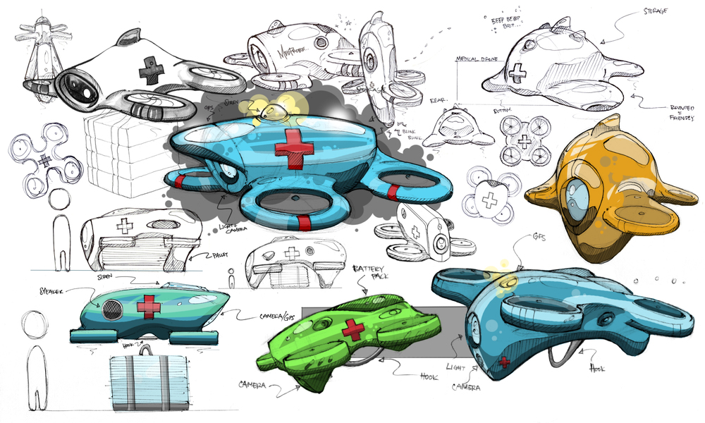 1000x600 Sketchbook Id Jonathan - Drone Sketch