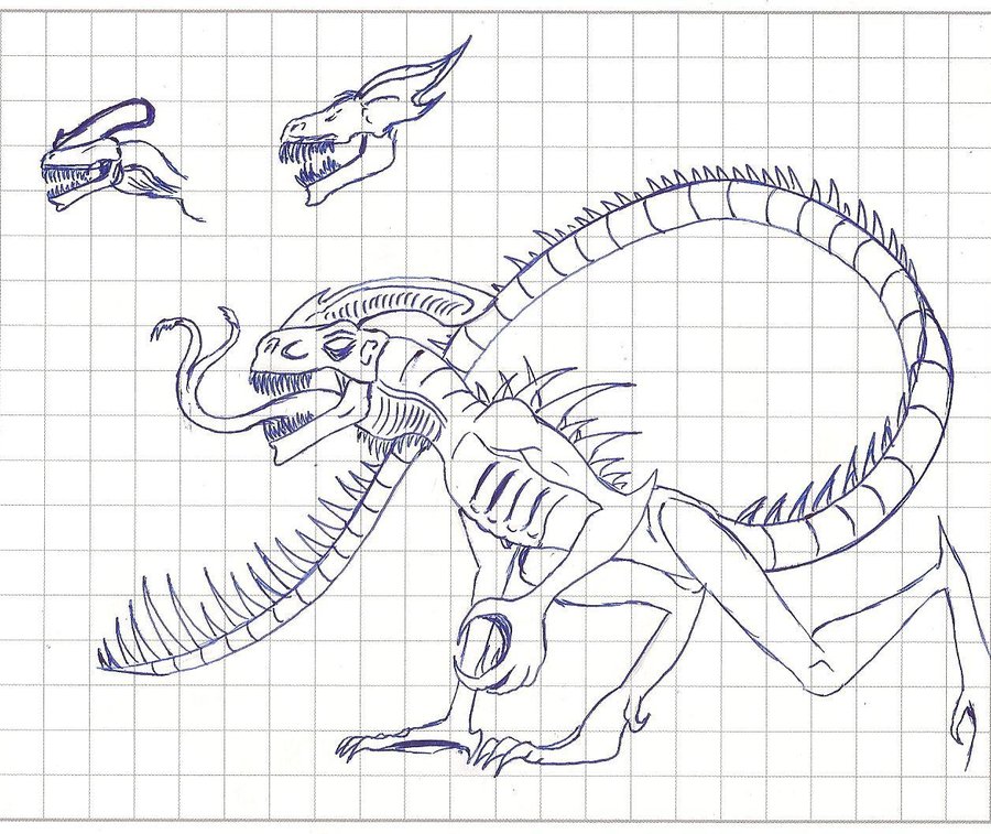 900x757 Spawn Drone Sketch By Crystaldemon93 - Drone Sketch