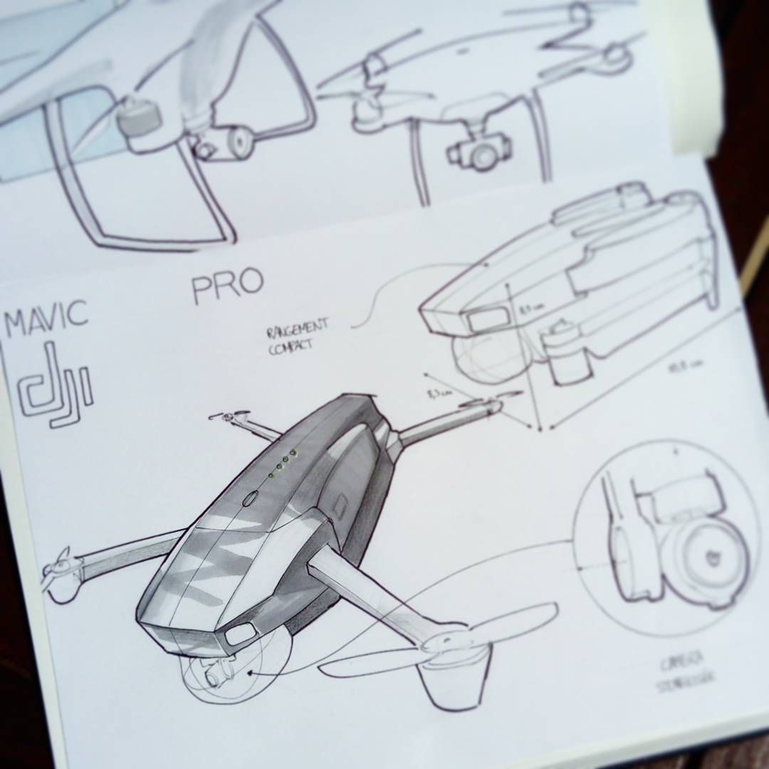1080x1080 Bruno Miloux Designsketches Sur Les Drones - Drone Sketch