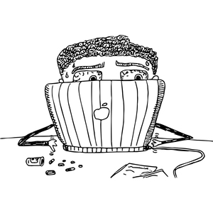 300x300 Students Describe Prescription Drug Abuse Culture - Drugs Sketch