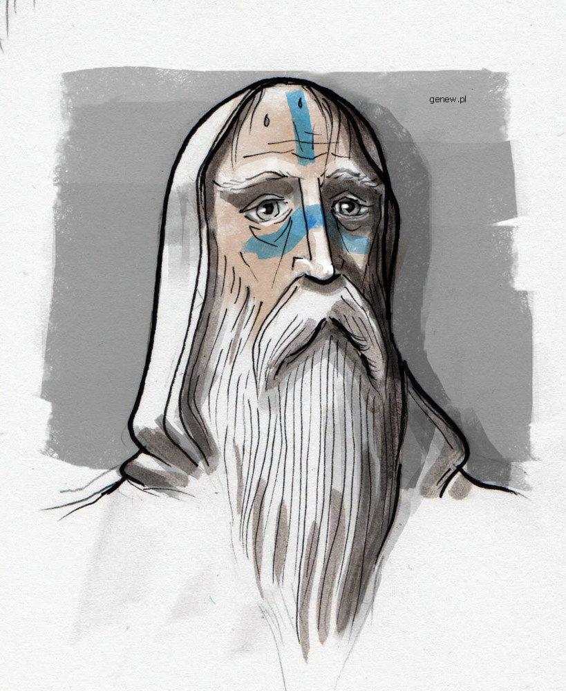 819x1000 Druid Sketch 15 Min Pencil, 0.5 Marker, Gray Brush Marker - Druid Sketch