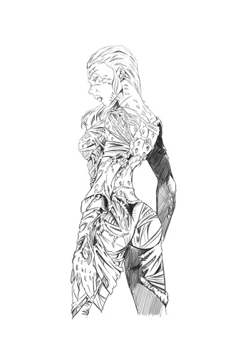 320x495 Druid Drawings On Paigeeworld. Pictures Of Druid - Druid Sketch