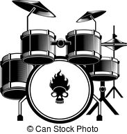 183x194 Sketch Of Drum Set With Traditional Kit. Drum Set Sketch With - Drum Kit Sketch