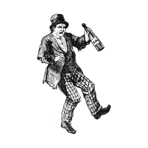 630x630 Drunk Gentleman - Drunk Man Sketch