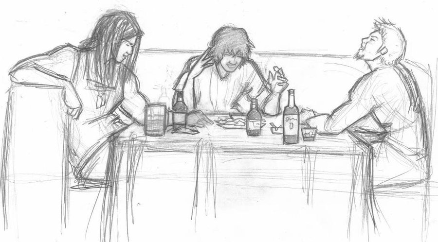 900x498 Drunk Times Sketch By Savari07 - Drunk Man Sketch