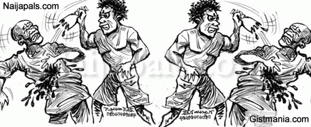 624x255 Omg!!! A Drunk Man Stabs 9 Customers With A Broken Bottle At A - Drunk Man Sketch