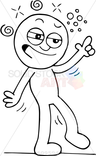 309x500 Stock Illustration Of Cartoon Sketch Outline Of Drunk Man On White - Drunk Man Sketch