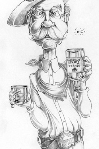 320x480 Sketches Diamond Doug Keith - Drunk Sketch