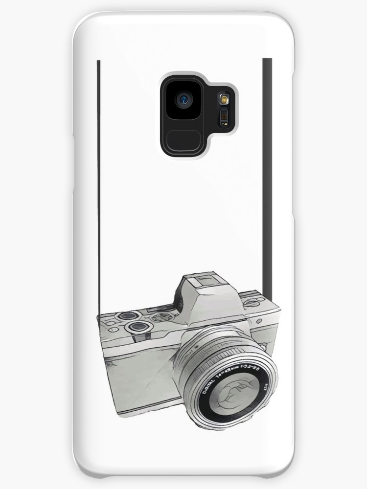 750x1000 Dslr Camera Sketch Cases Amp Skins For Samsung Galaxy By Portokalis - Dslr Camera Sketch