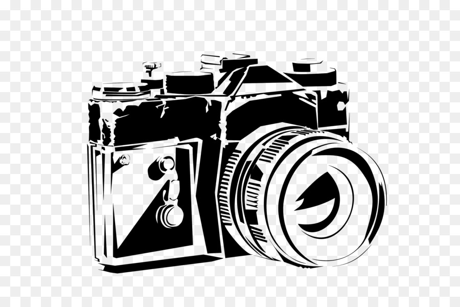 900x600 Camera Stencil Photography Art - Dslr Camera Sketch