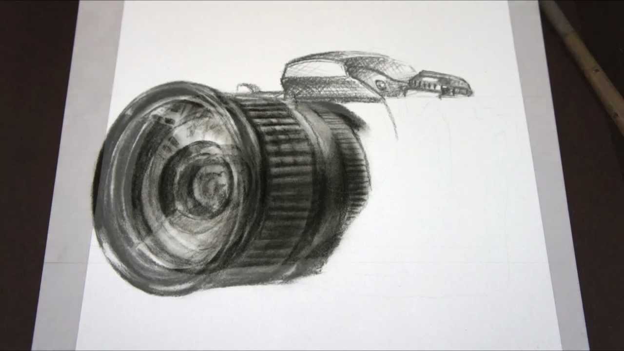 1280x720 Dslr Camera Sketch - Dslr Sketch