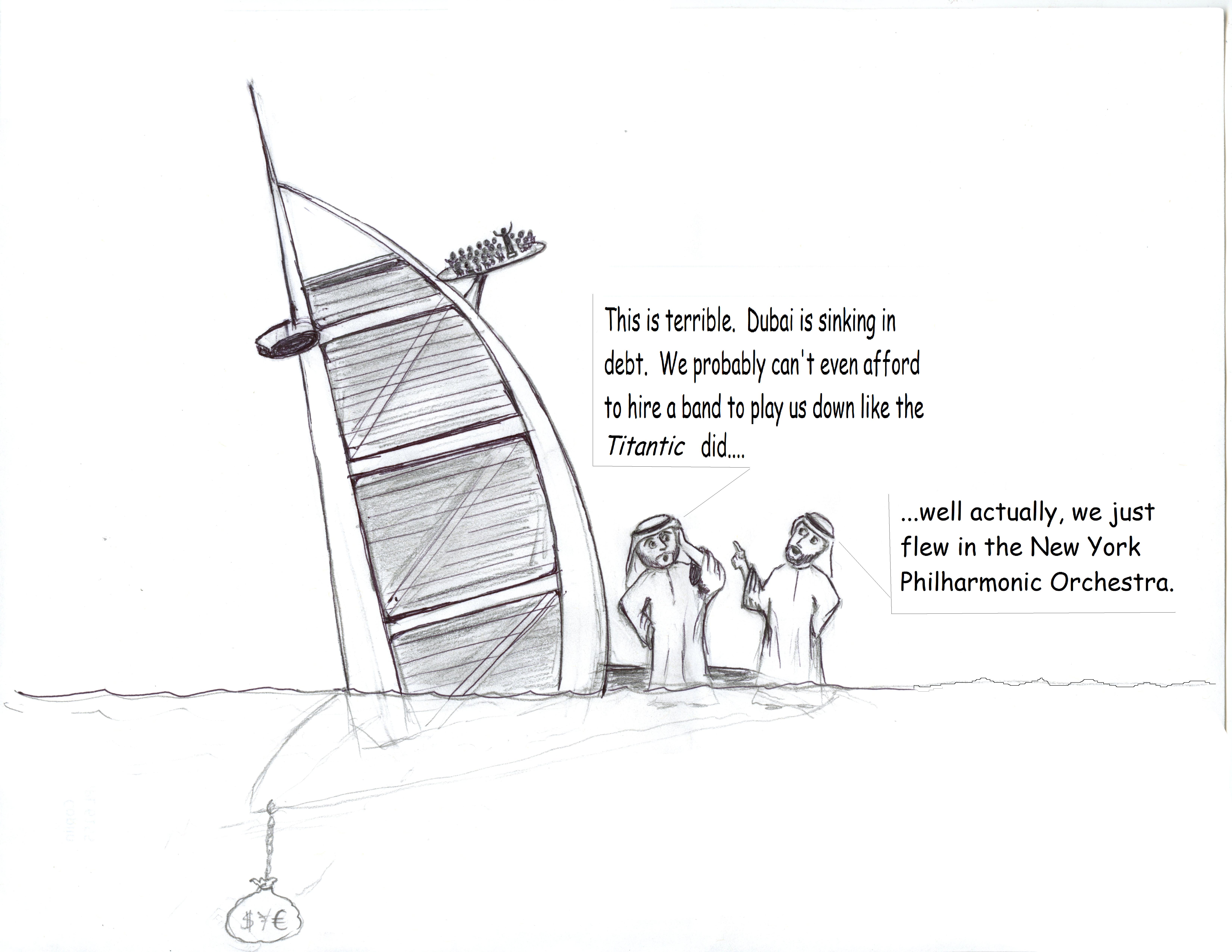 6600x5100 Dubious Dubai Sketch Skeptic - Dubai Sketch