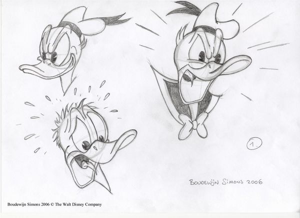 600x436 Gallery Pencil Drawings Of Donald Duck, - Duck Pencil Sketch