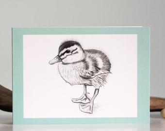 340x270 Duckling Sketch Etsy - Duckling Sketch