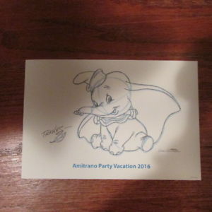 300x300 Disney Dumbo Sketch Art By Don Williams Ebay - Dumbo Sketch Art