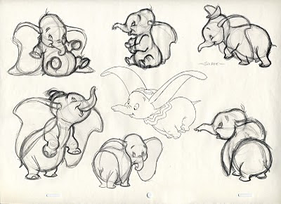 400x290 Image - Dumbo Sketch Art