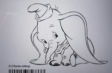 225x147 Disney Sketch Original Dumbo Ebay - Dumbo Sketch Art