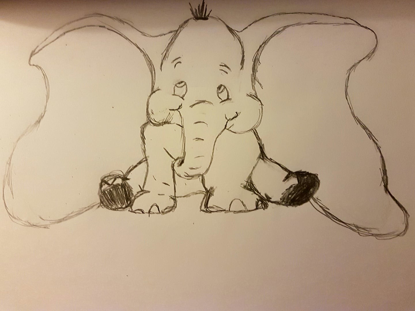 1440x1080 Artstation - Dumbo Sketch Art