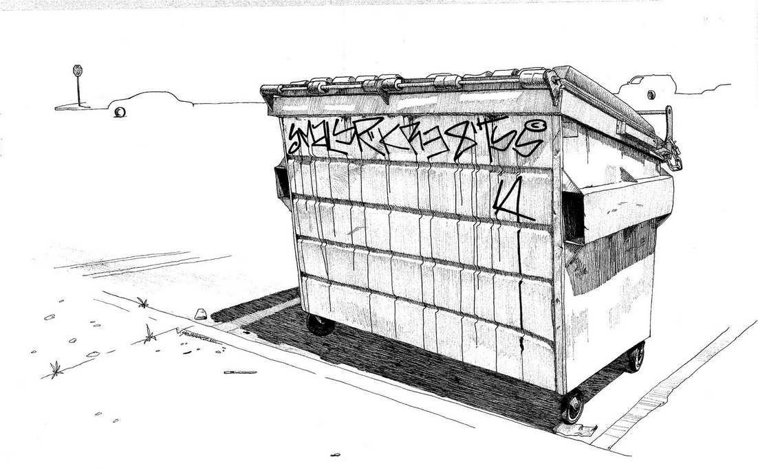 1102x684 Index Of Wp Contentuploads201112 - Dumpster Sketch