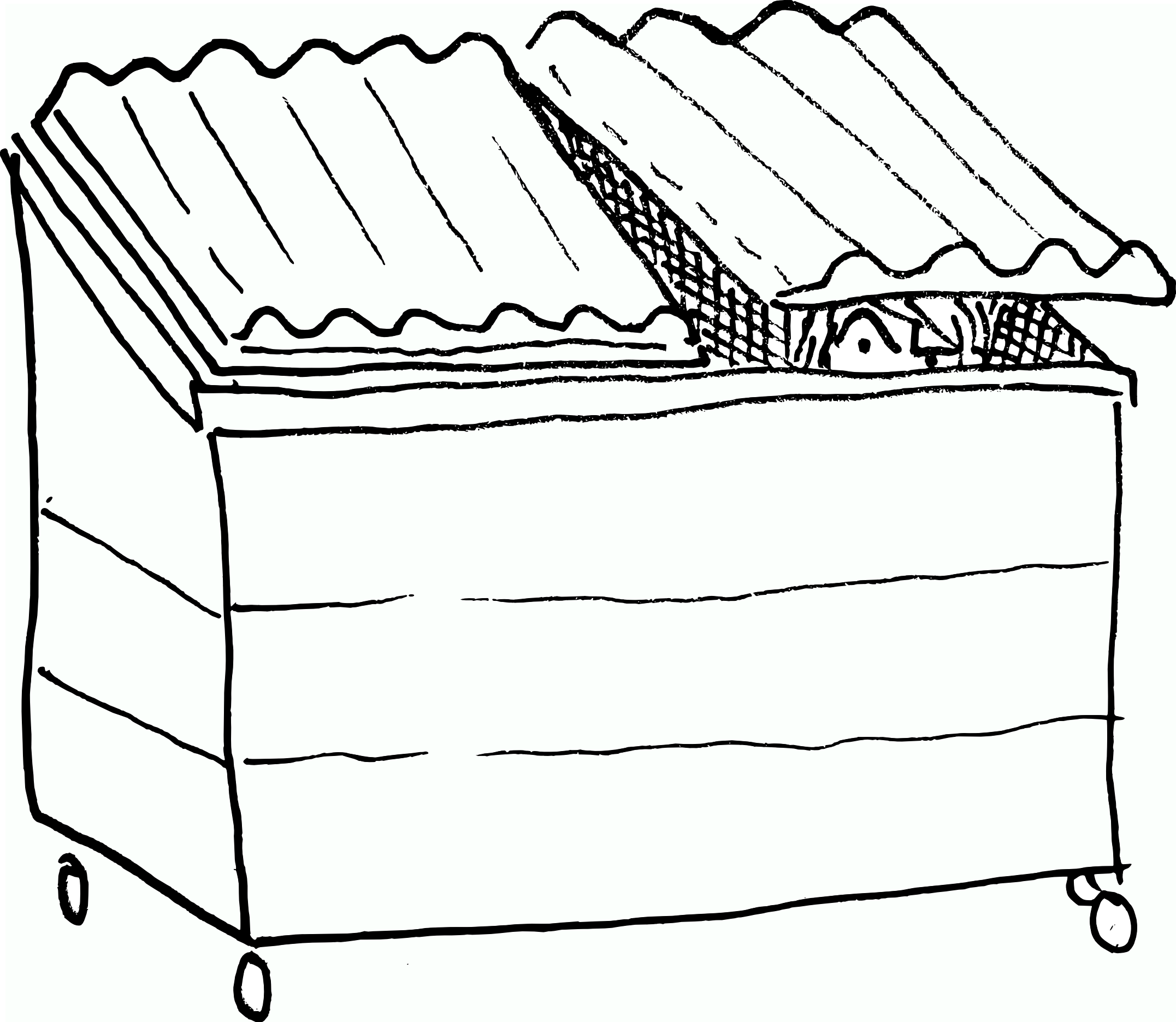 2153x1871 My Take On Dumpster Diving S Y S T E M C O N S C I E N C E M E - Dumpster Sketch