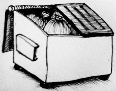 400x312 Dumpster Eric C. - Dumpster Sketch