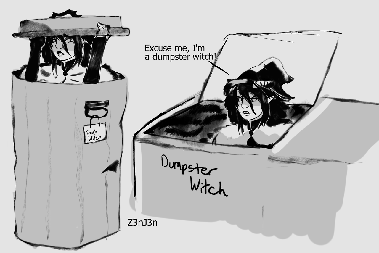 1280x855 Sketch Dumpster Tumblr - Dumpster Sketch