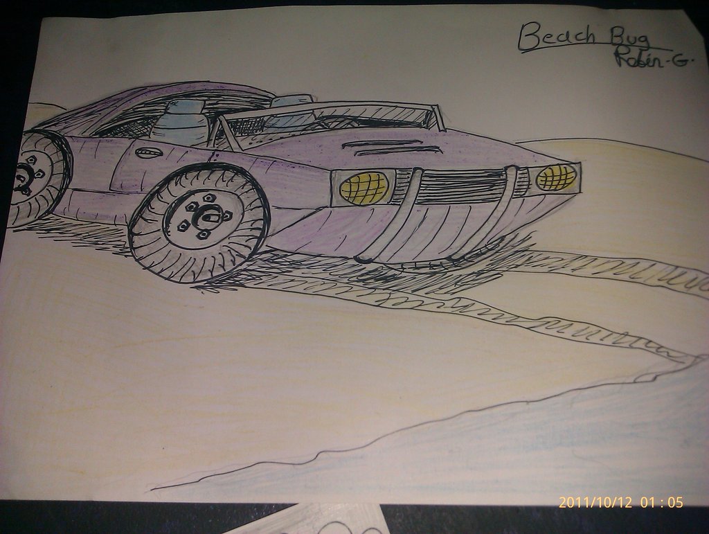 1024x771 Dune Buggy By Disasteradjecent - Dune Buggy Sketch