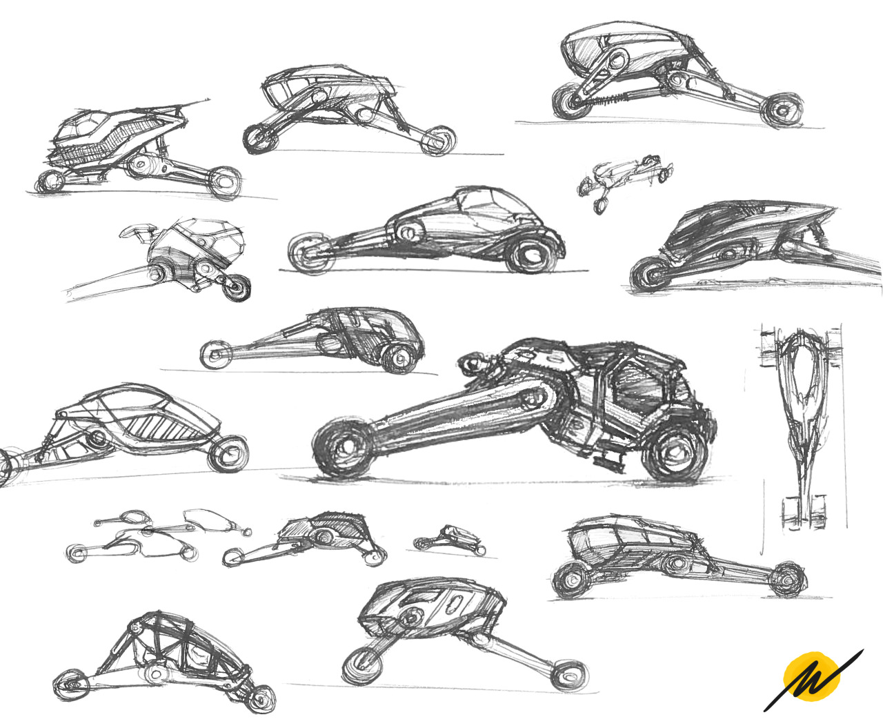 Dune Buggy Sketch at PaintingValley.com | Explore collection of Dune ...