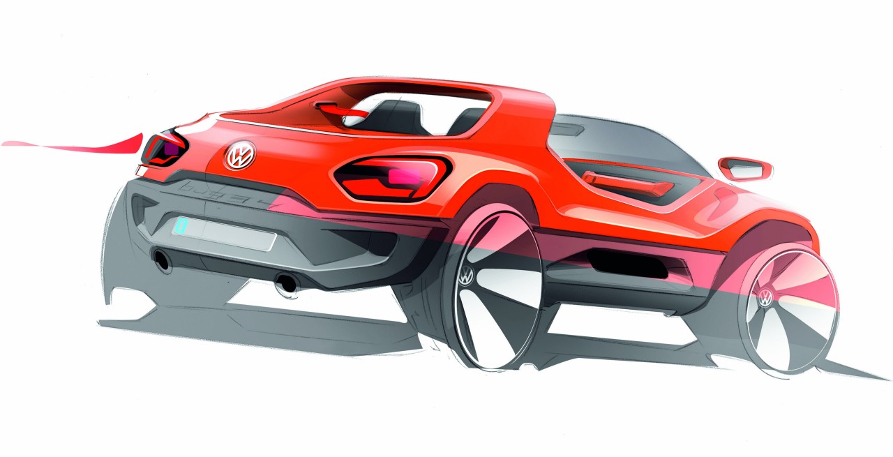 1280x655 Car Design Malaysia Vw Up Family - Dune Buggy Sketch