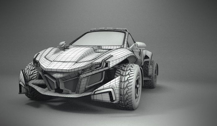 700x408 Dune Buggy Cgtrader - Dune Buggy Sketch