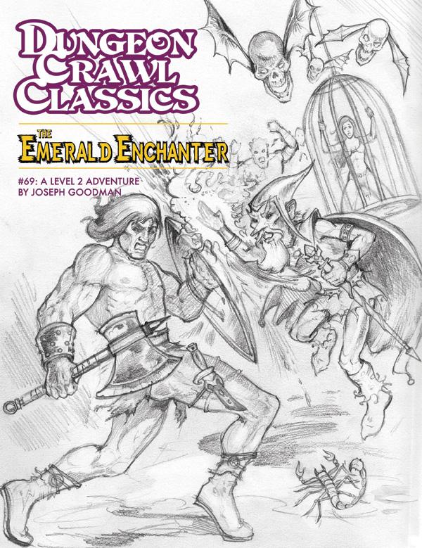 600x779 Dungeon Crawl Classics - Dungeon Sketch