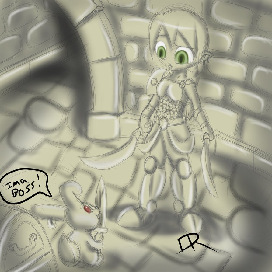 894x894 Dungeon Sketch 1 By Pinafta1 - Dungeon Sketch