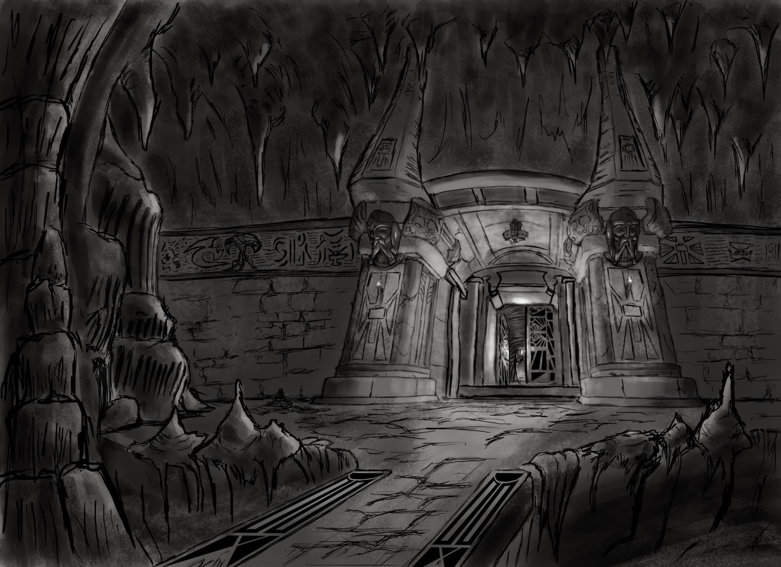 Dungeon Sketch at Explore collection of Dungeon Sketch