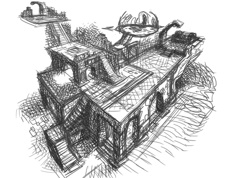 736x575 Google Image Result For 9br0n7yl944 - Dungeon Sketch