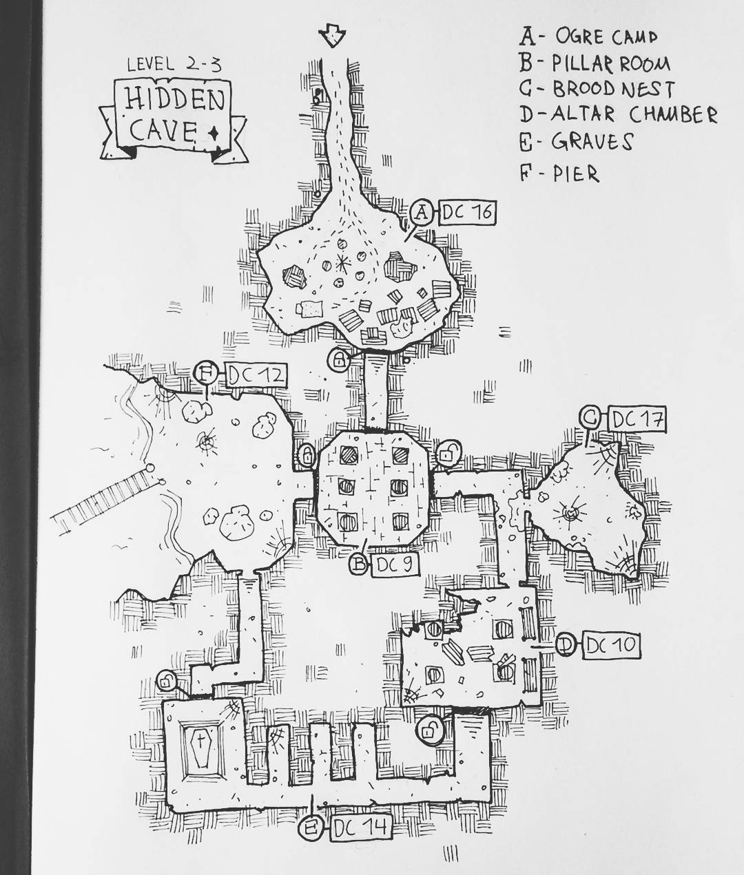 1080x1271 Bertikusart This Is How I Usually Sketch Dungeon Maps. Every - Dungeon Sketch