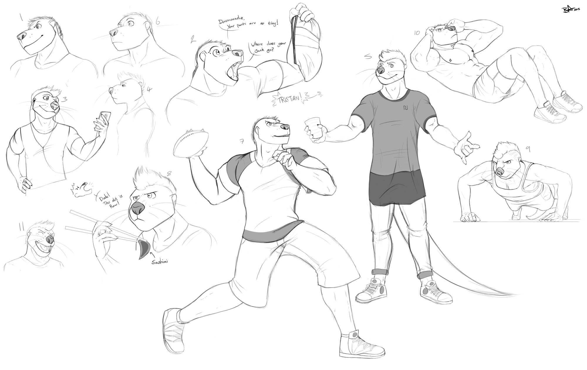 2000x1260 Dynamic Doofus Duo Sketch - Duo Sketch