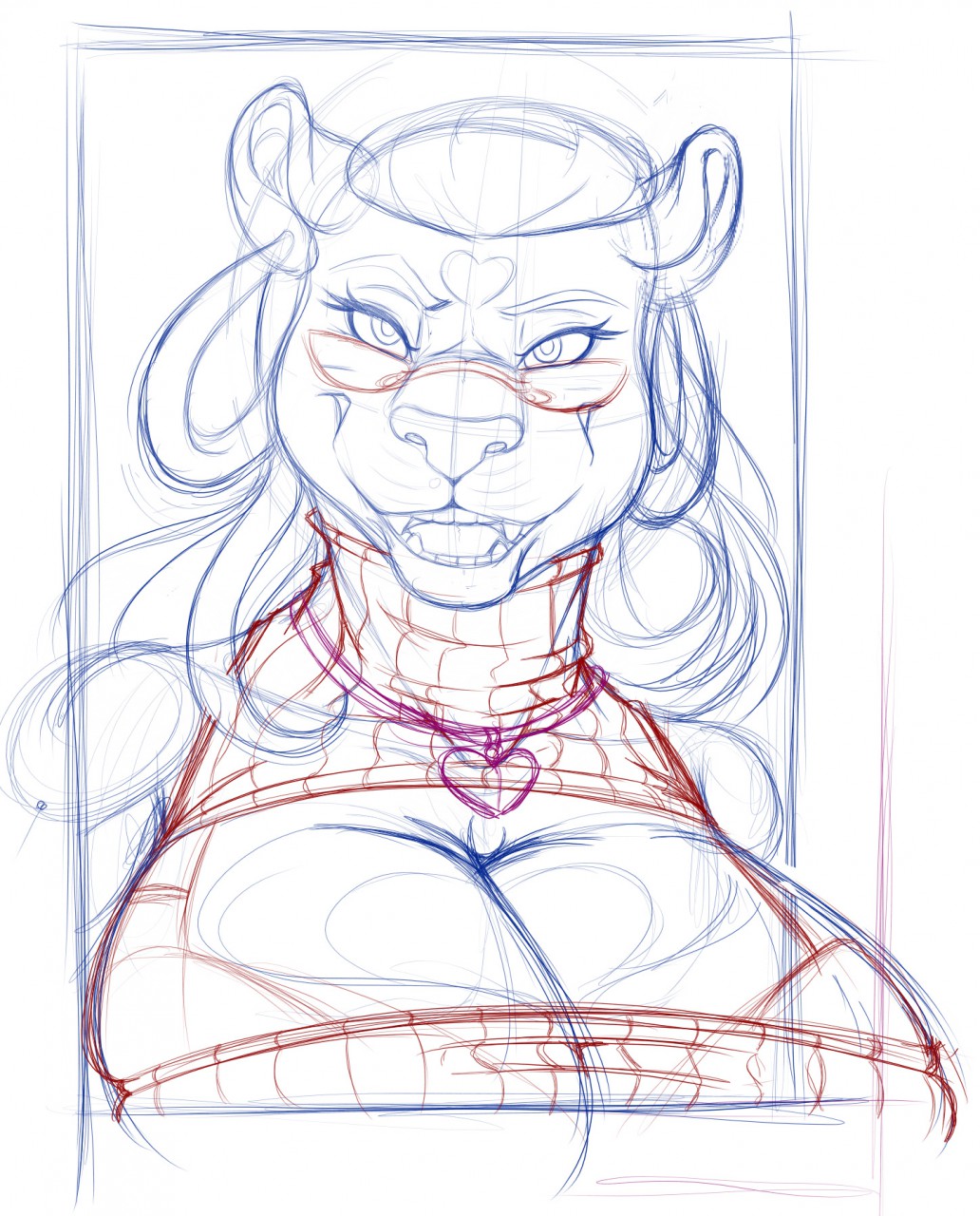 1032x1280 Valentine Card Sketch By Duo - Duo Sketch