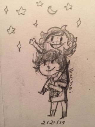 320x427 Duo Drawings On Paigeeworld. Pictures Of Duo - Duo Sketch