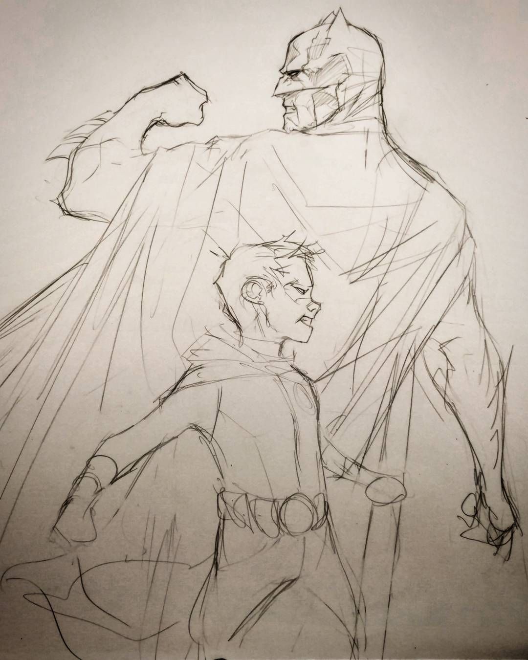 1080x1350 The Dynamic Duo Sketch In Progress By Duss005 Instagram - Duo Sketch