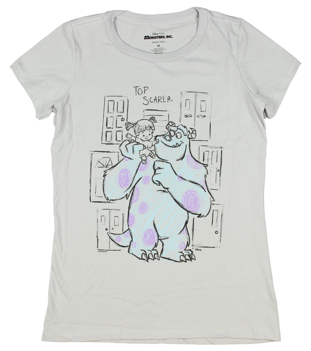 1063x1200 Disney Monsters, Inc. Duo Sketch Girls T Shirt - Duo Sketch