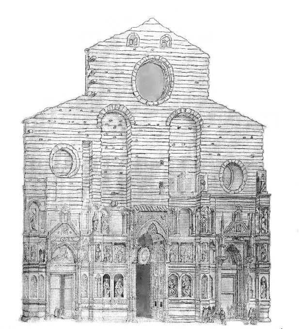625x679 The Duomo - Duomo Sketch