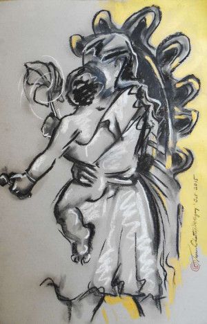 300x468 Sketch - Durga Sketch