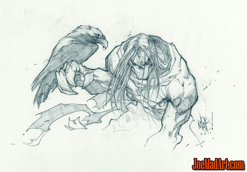 800x557 Darksiders 2 Death Amp Dust Sketch (1up) - Dust Sketch
