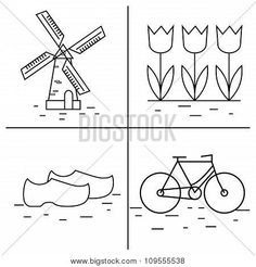 236x246 Dutch Windmill Drawing Kids Crafts Drawings - Dutch Windmill Sketch