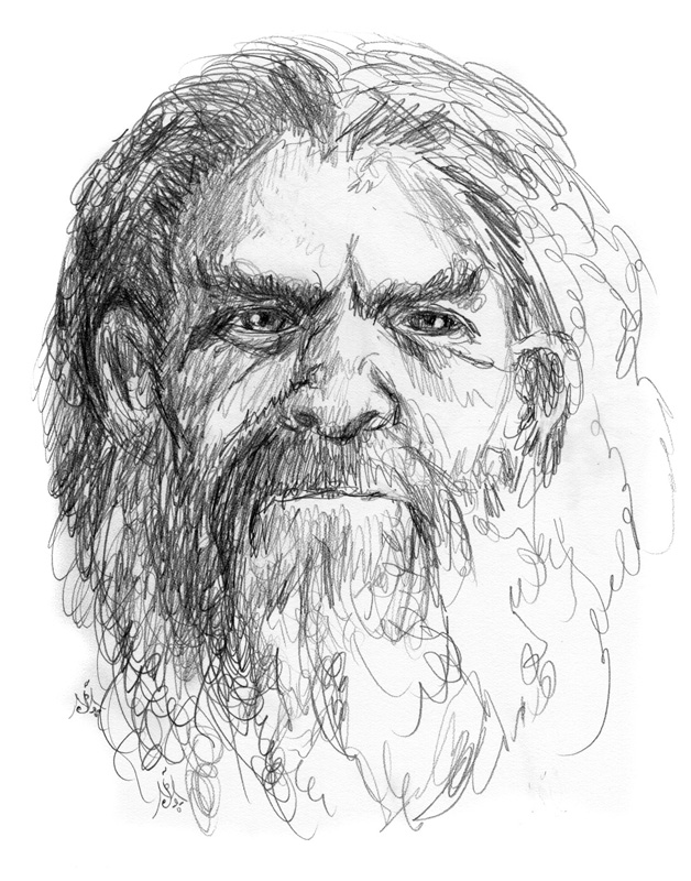 628x800 Dwarf Jef Murray Studios - Dwarf Sketch