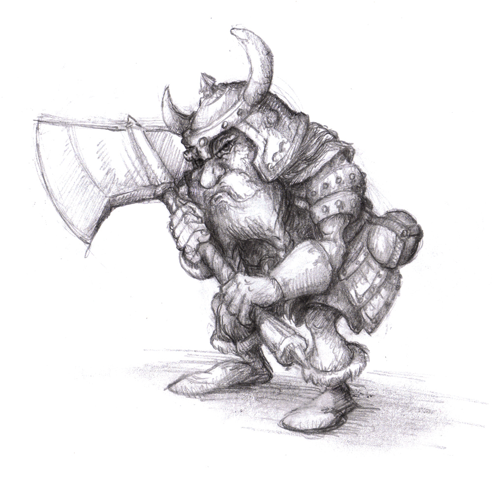 1000x976 Magellin . Blog Battle Dwarf - Dwarf Sketch