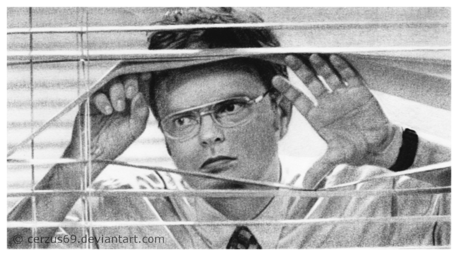 900x503 Dwight Schrute By Cerzus69 - Dwight Schrute Sketch