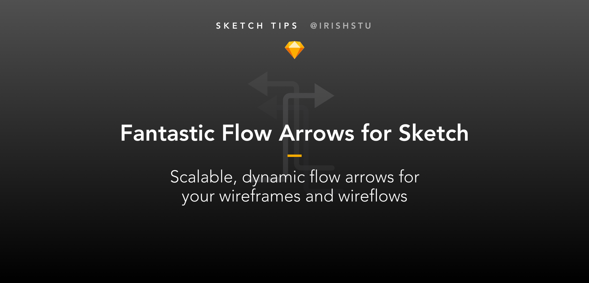 2000x960 Fantastic Flow Arrows For Sketch Prototypr - Dynamic Sketch Tool